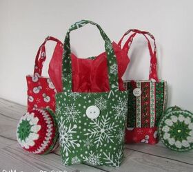 mini bolsas de navidad para regalo