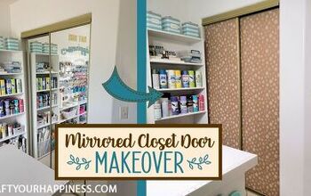 How to Cover Closet Door Mirrors Easily