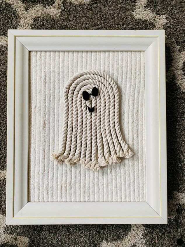 How to Make a DIY Rope Ghost For Your Halloween Wall Decor | Hometalk