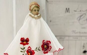 How to Make Christmas Angels With Old Handkerchiefs