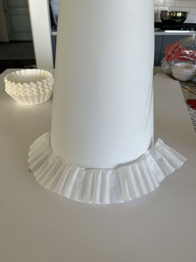 coffee filter christmas trees