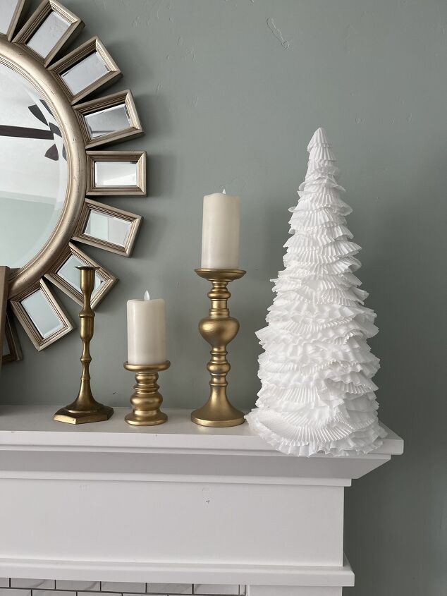 coffee filter christmas trees