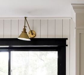 instalacin de un shiplap backsplash en la cocina, listones de madera