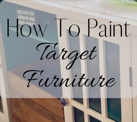 Cómo pintar muebles de Target