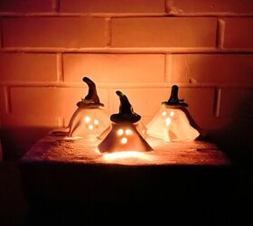 How to Make DIY Clay Tea Light Ghosts Using K-Cups