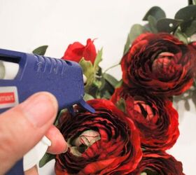 guirnalda asimtrica diy simple para el otoo, corona de flores de eucalipto