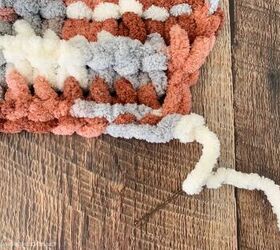 diy finger knit loop yarn ez textures manta