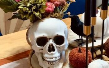 DIY Floral Skull