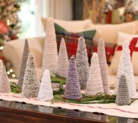 Cómo crear fácilmente un maravilloso mini árbol de Navidad de sobremesa