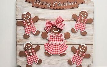 How to Make a Merry Christmas Gingerbread Plaque