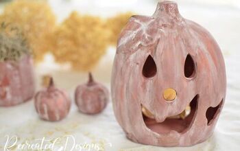 Cómo convertir su pegajosa decoración de Halloween en terracota envejecida