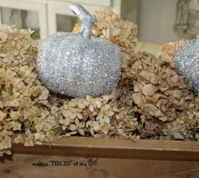 calabazas de cristal alemn con purpurina pottery barn knock off, Calabazas de purpurina 8