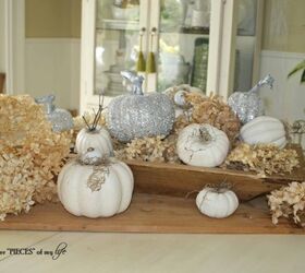 calabazas de cristal alemn con purpurina pottery barn knock off, Calabazas de purpurina 9