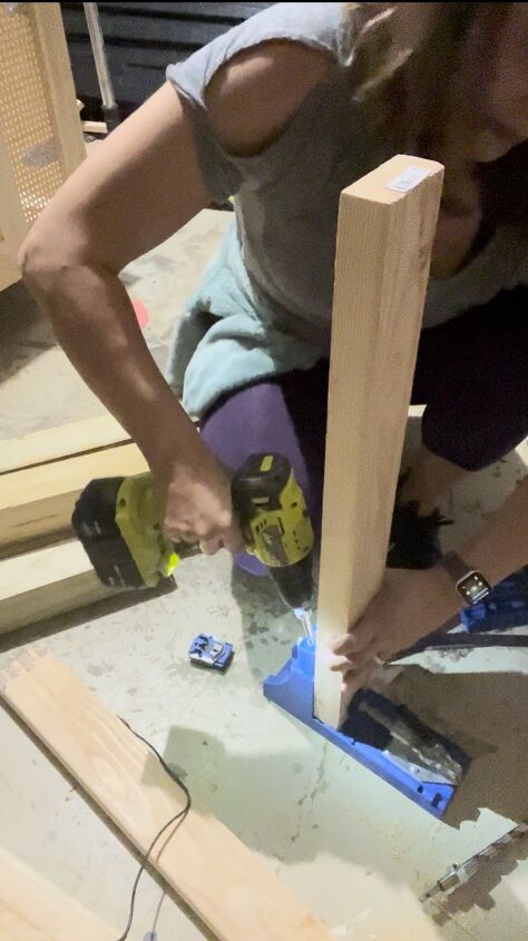 pottery barn portola table build