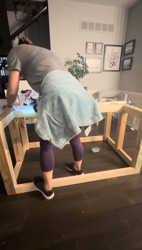 pottery barn portola table build