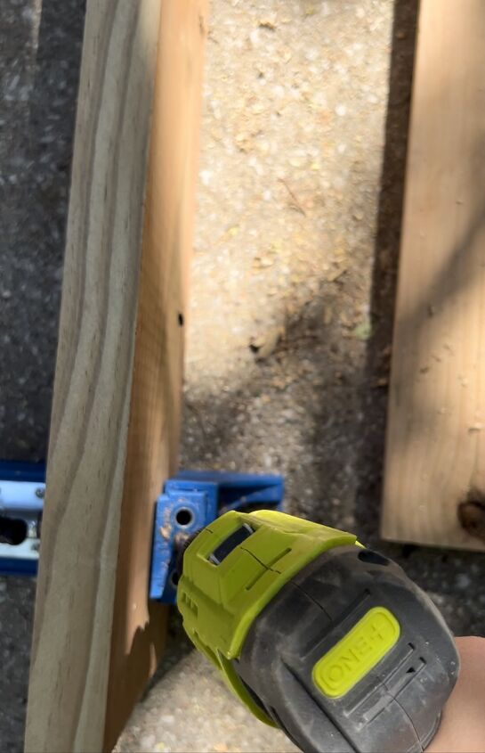 pottery barn portola table build