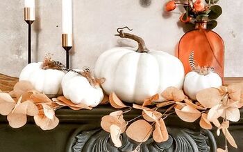 Craft Pumpkin Makeover for Thanksgiving Decor