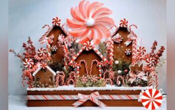 How to Make a Dollar Tree DIY Christmas Gingerbread Display