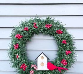 dollar tree diy corona de navidad