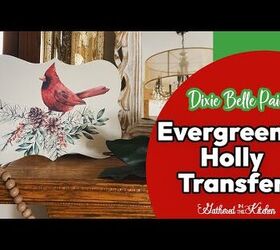 calcomana dixie belle evergreen holly, YouTube video