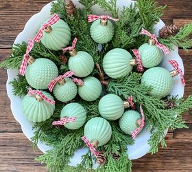 diy adornos de navidad de jadeta tan fcil, Estos adornos de Navidad DIY de jade ta son muy f ciles de hacer y dan el aspecto de cristaler a de jade ta vintage que es tan bonita y popular