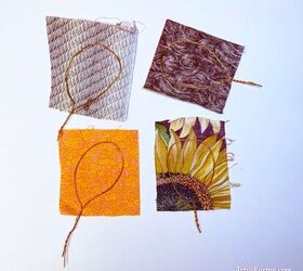 flores de tela fciles de hacer para tu centro de mesa de otoo