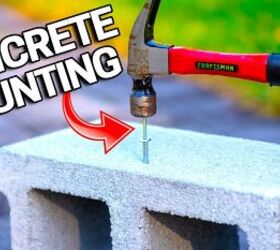 How do I attach cinder blocks to concrete slab? | Hometalk