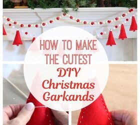 Cómo hacer las guirnaldas de Navidad DIY más monas