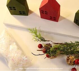 diy mini aldea de navidad