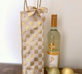 bolsa de regalo para vino sin coser