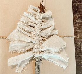 5 adornos diy para paquetes, Envoltorio de regalo sostenible DIY Package Topper para Navidad Ideas nicas y baratas para envolver regalos