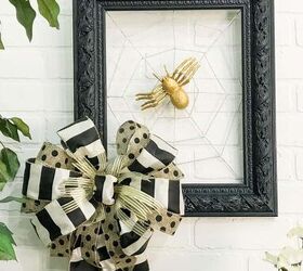 How to Make an Elegant Halloween Spider Web Wreath