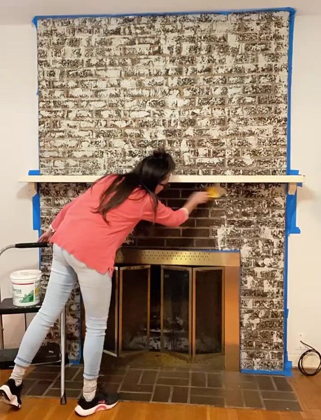 Fácil alemán Smear Chimenea Makeover | Hometalk