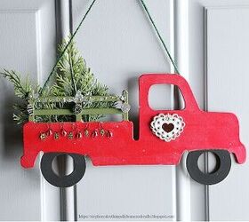 DIY Camión de Navidad en Dollar Tree