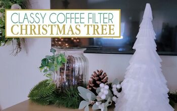 Classy Coffee Filter Christmas Tree