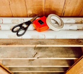 los ms lindos revestimientos de estantes de bricolaje en una vieja conejera de pino, Suministros necesarios para los revestimientos de estanter as