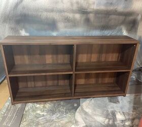 cubby bookshelf makeover