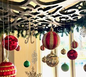 How to Hang Christmas Ball Ornaments on Fishing Line