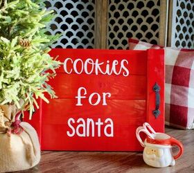 Haz esta bandeja de galletas de Papá Noel