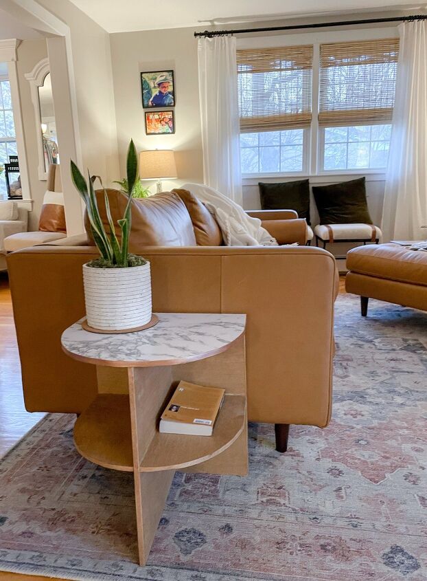 Easy DIY Side Table for Living Room