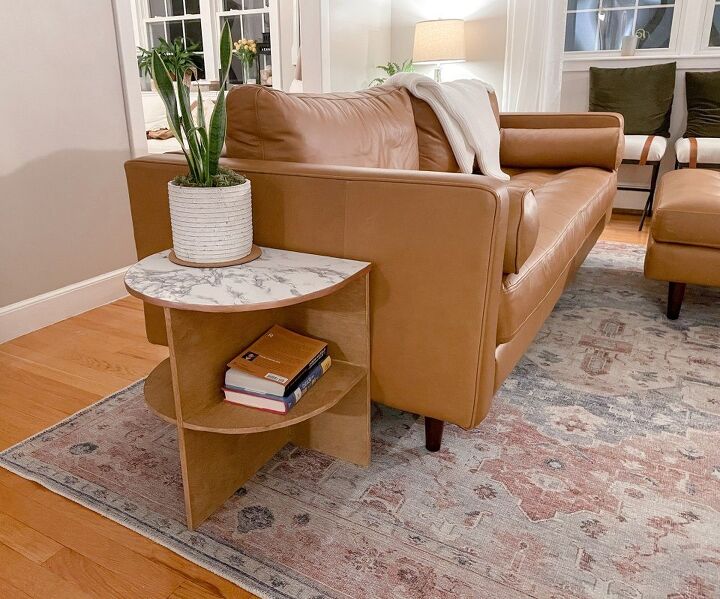 Best $50 DIY Side Table for Living Room | Hometalk