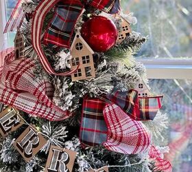 adornos caseros diy para un rbol de navidad en la cocina, rbol de Navidad en la cocina con adornos caseros DIY