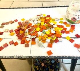 cmo decorar una mesa con mosaico, Elegir colores