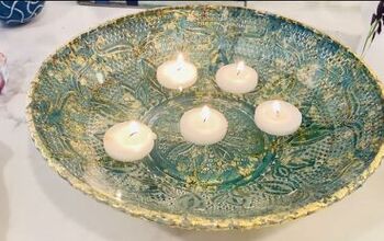 Here's How to Reverse Decoupage Glass Bowls Into Decorative Showpieces