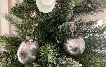 How To: DIY Vintage Mercury Glass Christmas Ornaments