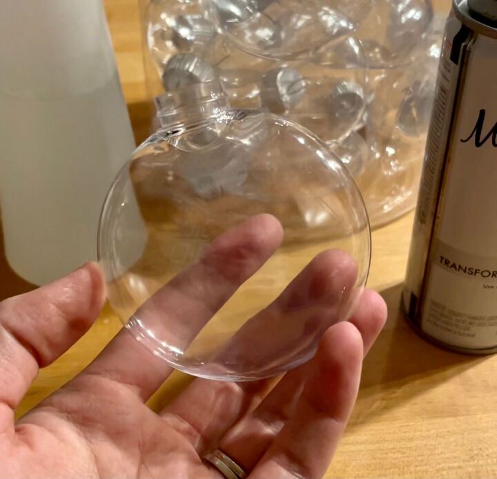 DIY Vintage Mercury Glass Christmas Ornaments