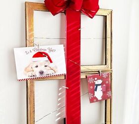 How to Make a DIY Christmas Card Holder in 5 Easy Steps