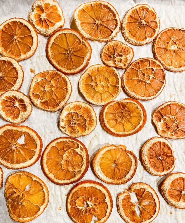 how to dry oranges for christmas
