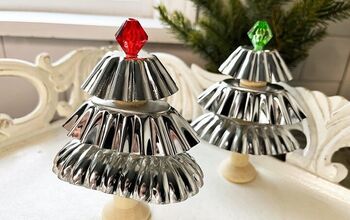 How to Make Cute Tart Tin Christmas Trees