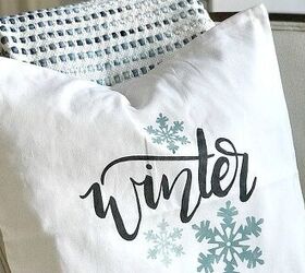 plantillas para cojines de invierno, Funda de coj n de invierno